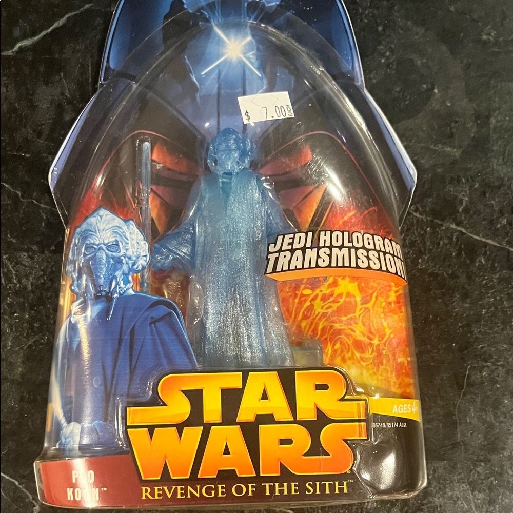Star Wars Jedi Plo Koon Hologram Figure